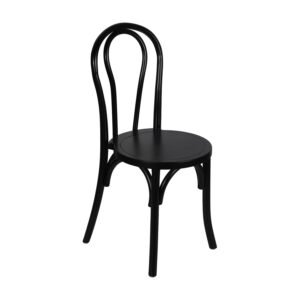 Commercial Grade Thonet Style Solid Wood Stackable Dining Chair