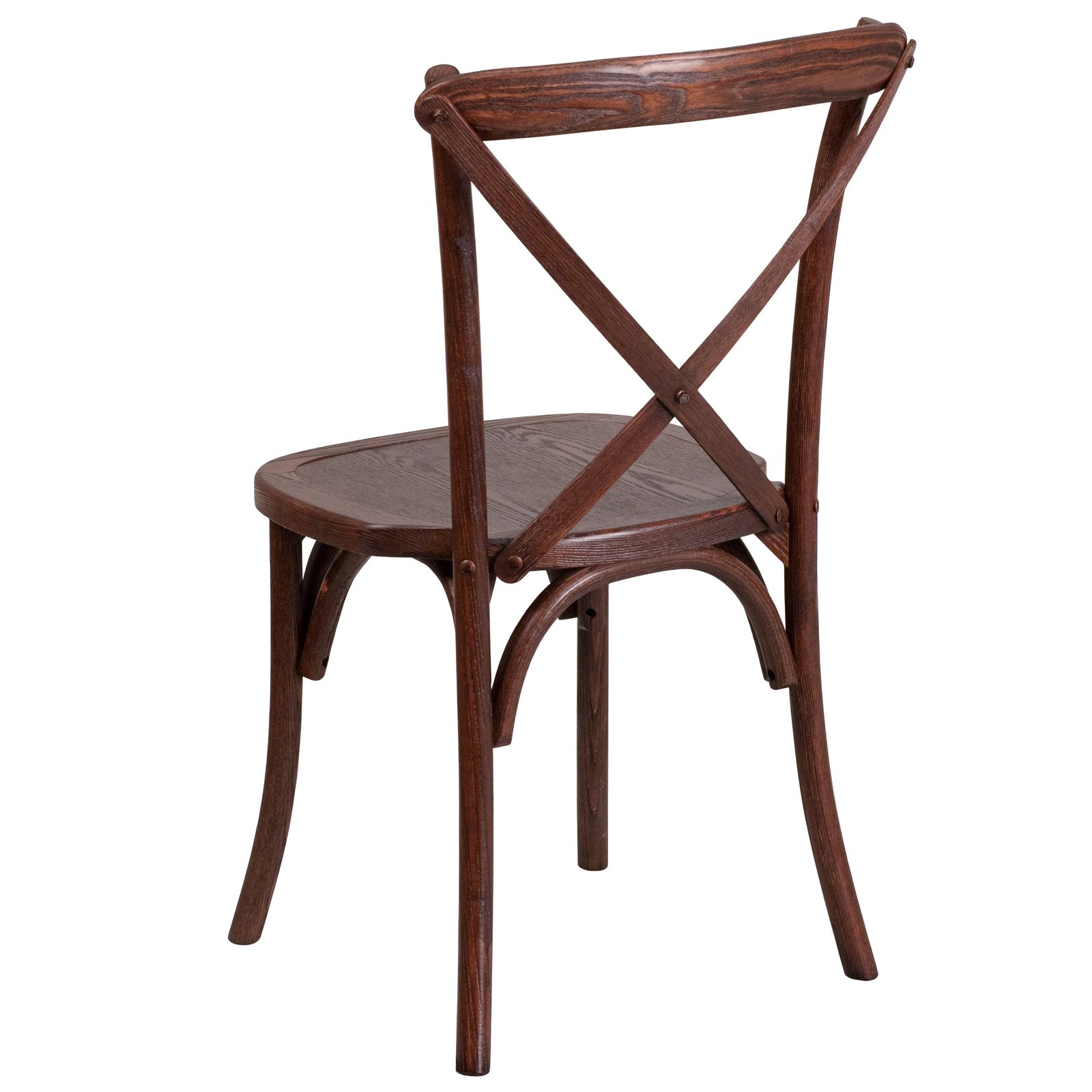 HERCULES Series Stackable Wood Cross Back Chair - Image 30