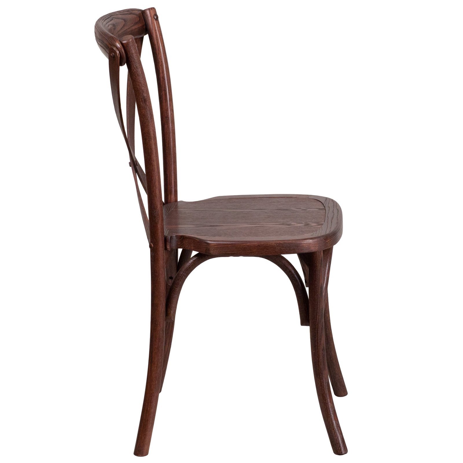 HERCULES Series Stackable Wood Cross Back Chair - Image 32