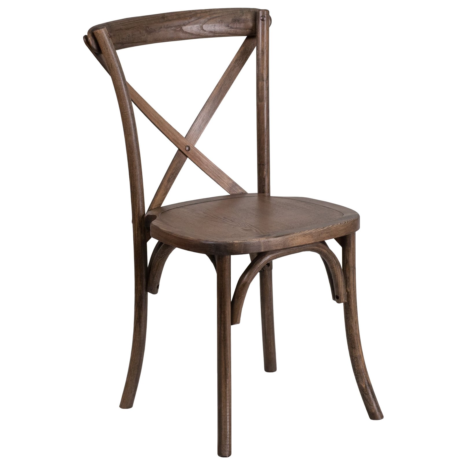HERCULES Series Stackable Wood Cross Back Chair - Image 36