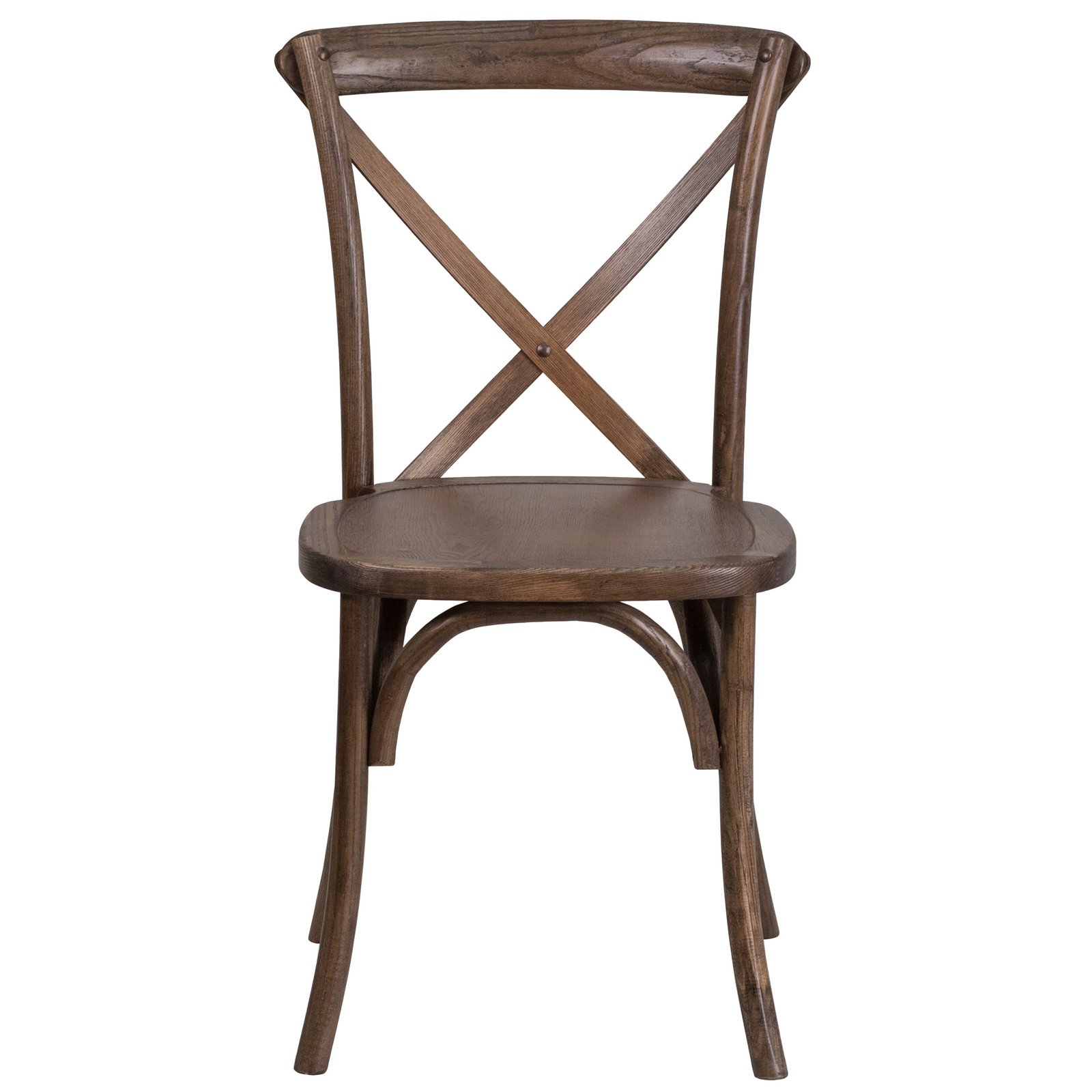 HERCULES Series Stackable Wood Cross Back Chair - Image 45