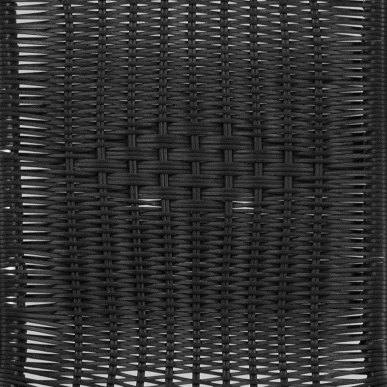 Aluminum and Rattan Commercial Indoor-Outdoor Restaurant Stack Chair - Image 12