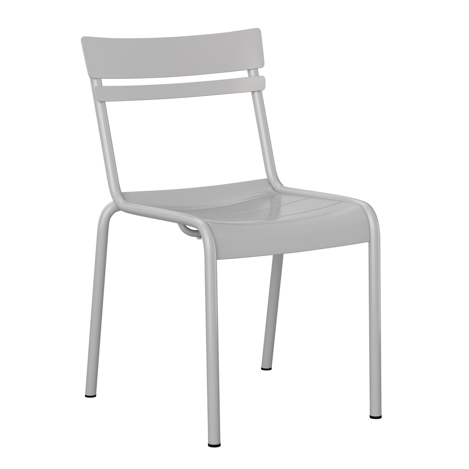 Commercial Grade Steel Stack Chair, Indoor-Outdoor Armless Chair with 2 Slat Back - Image 13