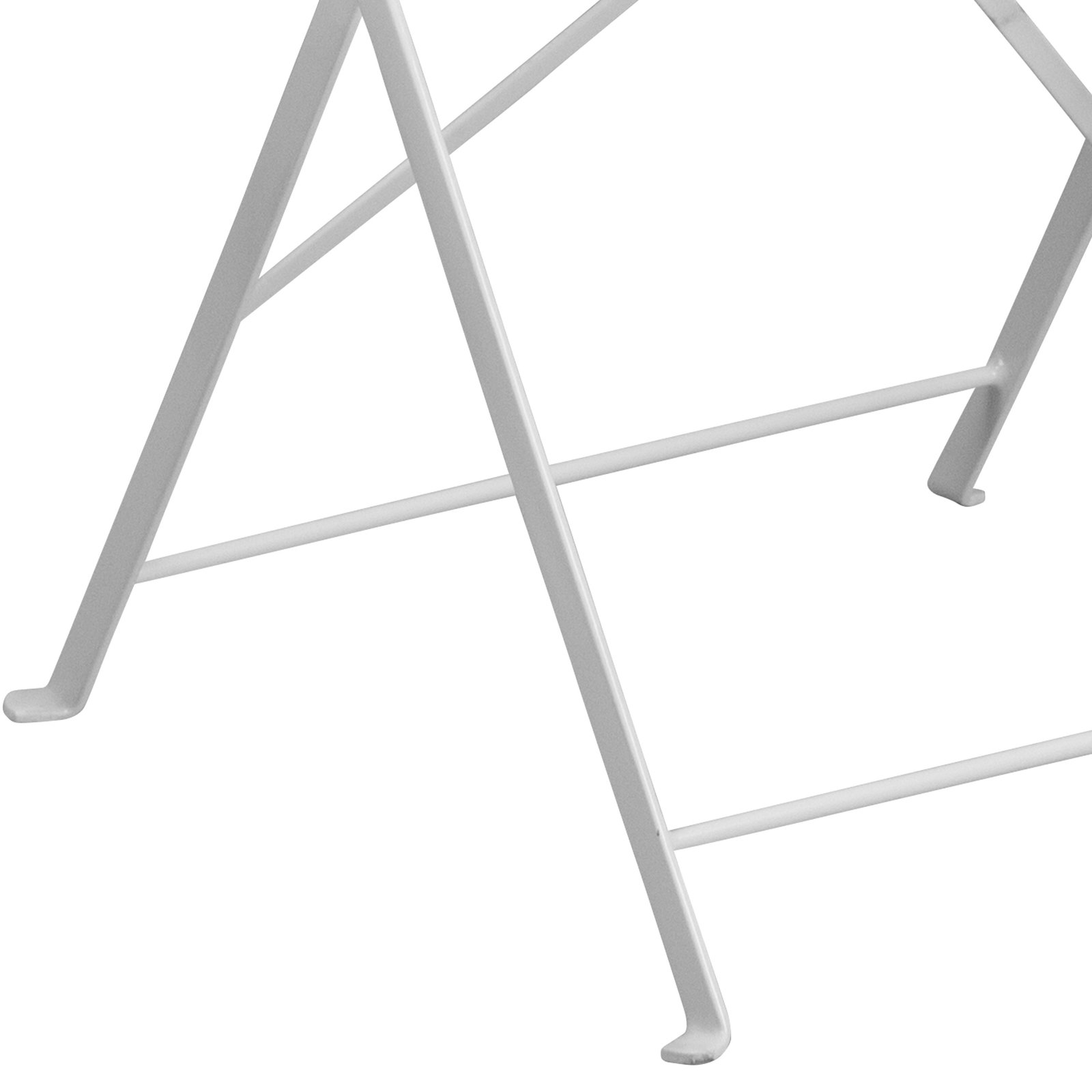 Oia Commercial Grade 30" Round Indoor-Outdoor Steel Folding Patio Table - Image 17