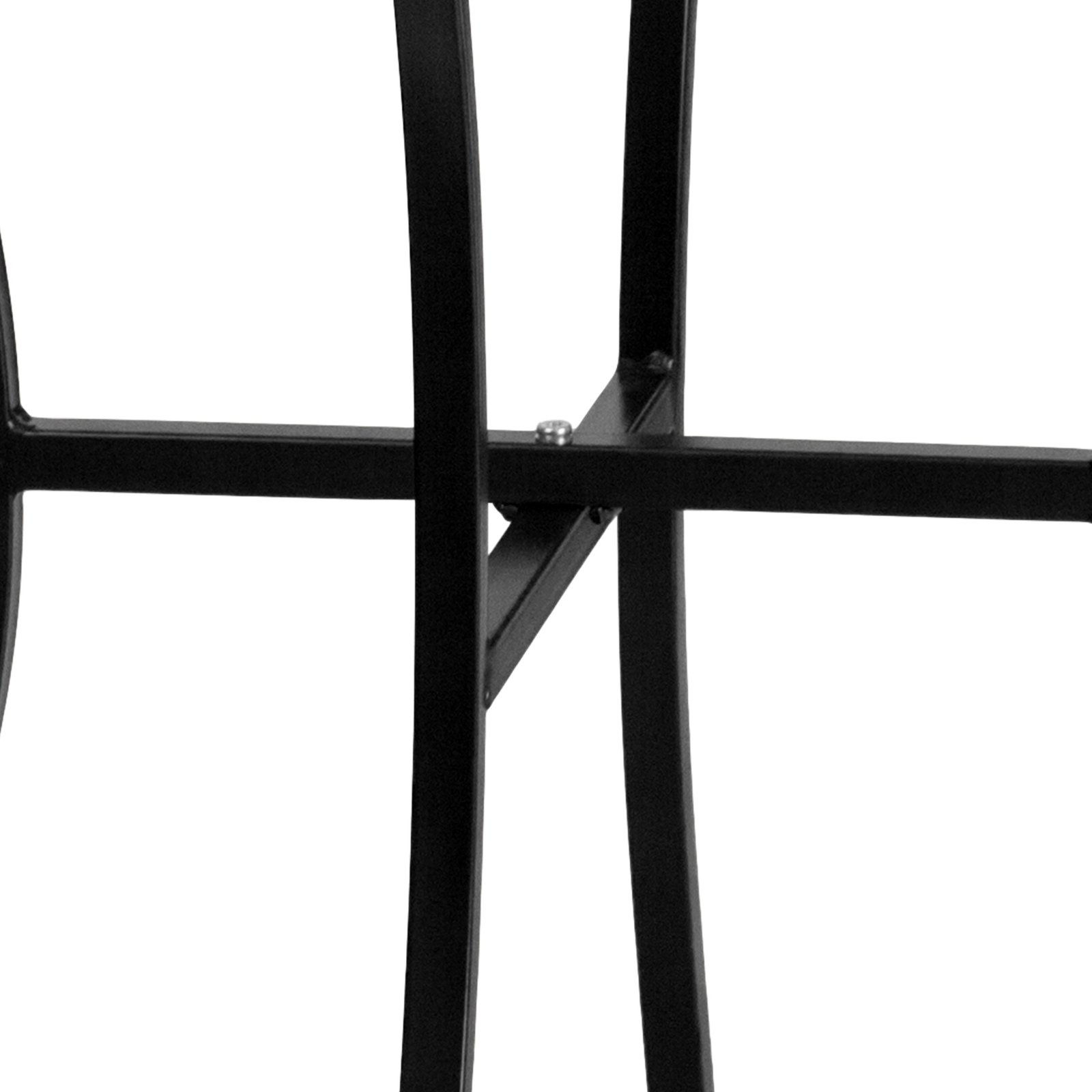 Commercial Grade Square Patio Table | Outdoor Steel Square Patio Table - Image 7